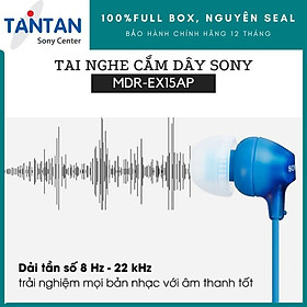Tai Nghe Nhét Tai SONY MDR-EX15AP | Hàng Chính Hãng
