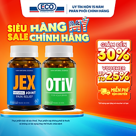 Combo Cải Thiện Xương Khớp, Não Bộ Ecogreen Tăng Cường Trí Nhớ, Giảm Mệt Mỏi (Dùng 1 Tháng)