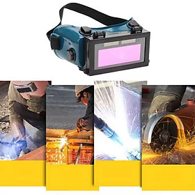 Kính cắt sắt, Kính hàn điện tử 2 lớp tự động sáng tối bảo vệ mắt
