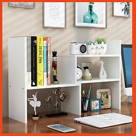 Khuyến mãi - Kệ gỗ để bàn đựng sách BOOKCASE White