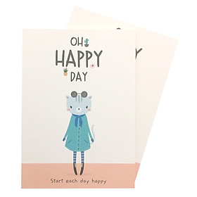 Bộ 2 Sổ Tay Moshi 406 - Hồng Nhạt