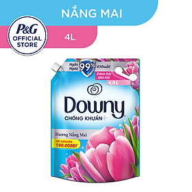 Nước Xả Vải DOWNY Hương Nước Hoa Cao Cấp Túi 4L