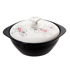 Mua Nồi đất Tucbe Ghi nắp Hoa Ly Hàn Quốc dung tích 1185ml/1500ml