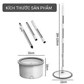 Mua Bộ Chổi Lau Nhà TácH Nước Thế Hệ Mới