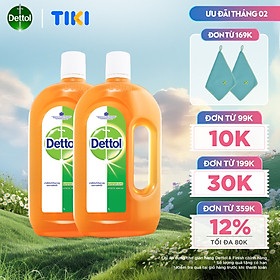 Combo 2 dung dịch diệt khuẩn 1L