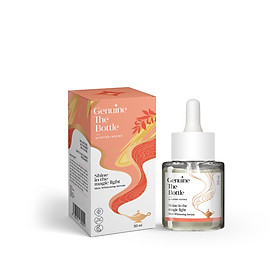 Serum dưỡng trắng Genuine the bottle - Shine in the magic light Skin Whitening Serum dung tích 20 ml giúp dưỡng trắng da, cung cấp dưỡng chất giúp da căng bóng, mịn màng, se khít chân lông hiệu quả.