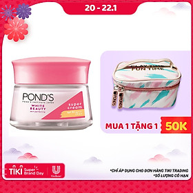 Kem Dưỡng Da Trắng Hồng Rạng Rỡ Pond's White Beauty Ban Ngày (50g)