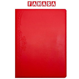 Sổ Agenda 2026 - Hoa Niên 2026-HN - Màu Đỏ