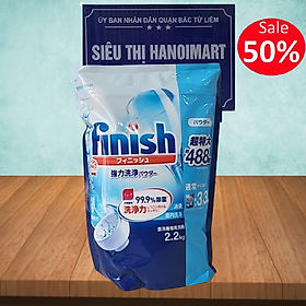 Bột rửa bát Finish 2.5kg thương hiệu rửa chén đĩa tự động số 1 thế giới