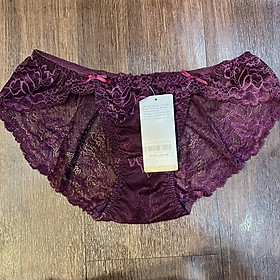 Quần lót nữ Jobelli 1277 ren hoa mềm mại ôm nữa mông đính nơ dễ thương