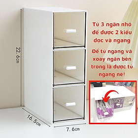 Mua Kệ đựng bút DecorMe tủ đựng bút decor bàn học hộp đựng bút trang trí bàn học trong suốt nhiều ngăn sức chứa lớn
