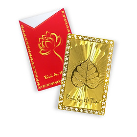 Thẻ bình an hộ thân quà tặng mỹ nghệ KBP DOJI DJDEHOTHAN19Đ