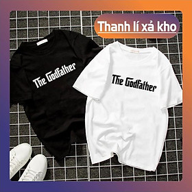 ÁO ĐÔIBÁN CHẠY Áo thun form rộng unisex the godfather vải dày mịn 2019T22063