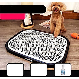 KHAY VỆ SINH CHO CHÓ SIZE LỚN - TẶNG KÈM CHAI HDVS