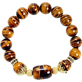 Vòng Đá Mắt Hổ Phối Lu Thống Ngọc Quý Gemstones VT59