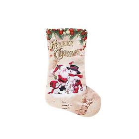 Candy Bag Xmas Stock Large Cloth Fireplace Market