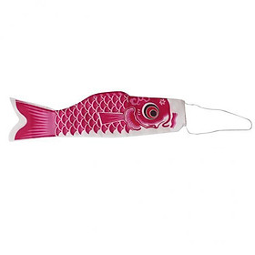 3X 40cm Japanese Carp Windsock Streamer Fish Flag Kite Nobori Koinobori Pink