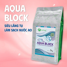 AQUA BLOCK - Lắng tụ, làm sạch nước ao