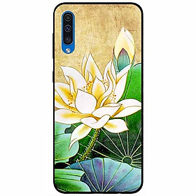 Ốp lưng dành cho samsung a70 / a70s mẫu hoa sen vàng