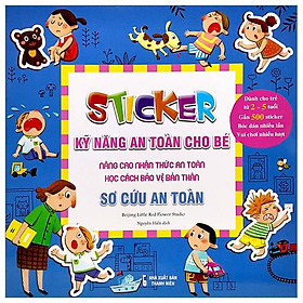 Stickers Kỹ Năng An Toàn Cho Bé - Sơ Cứu An Toàn