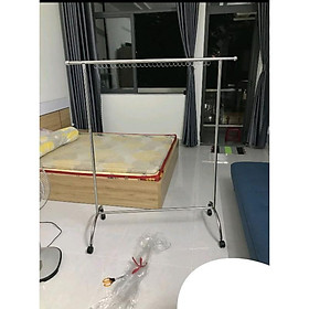Mua ( Rẻ vô địch) Sào phơi đồ Inox có bánh xe
