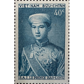 Mua Tem Đông Dương hình ảnh Thái Tử Bảo Long còn sống.