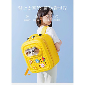 BA LÔ PHI HÀNH DA DỄ THƯƠNG DÀNH CHO THÚ CƯNG CHÓ MÈO