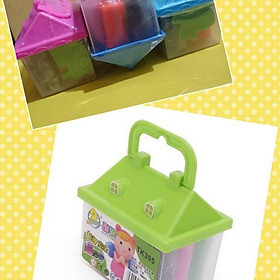 Đất nặn hình ngôi nhà