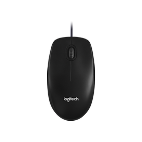 Chuột có dây Logitech B100- Hàng chính hãng