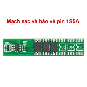 Mạch sạc và bảo vệ pin 1S5A, 1S7A, 1S9A, Pin 3.2V