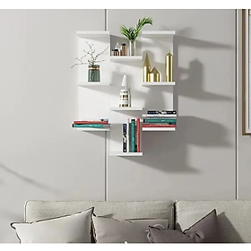 Mua Kệ Gỗ Trang Trí Treo Tường 9 Tầng Tundo CTKT513 KT 59 x 75 x 21.7cm