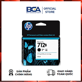 Mua Mực In Phun HP 712B Black Ink Cartridge 80ml (3ED29A) - Hàng chính hãng