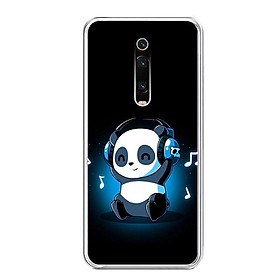 Ốp lưng dẻo cho điện thoại Xiaomi Mi 9T Pro - 0334 PANDA05 - Hàng Chính Hãng