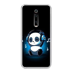 Ốp lưng dẻo cho điện thoại Xiaomi Redmi K20 Pro - 0334 PANDA05 - Hàng Chính Hãng