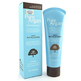 Tẩy da chết thảo dược 100% tinh dầu Argan ECO ennea pure argan tone up peeling gel 120g