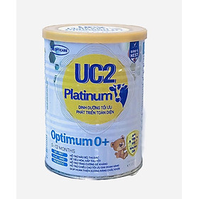 Sữa bột UC2 Platinum Optimum 0+ lon 380g - Bổ sung bột yến sào và sữa non 24h