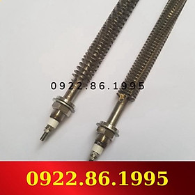 Điện trở sấy khô chữ U 40cm công suất 1.5KW 2KW điện áp 220V có cánh tản nhiệt hàng nhập