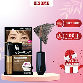 Mascara Chải Đổi Màu Lông Mày Chống Trôi Siêu Bền Kissme Heavy Rotation Coloring Eyebrow (8g)