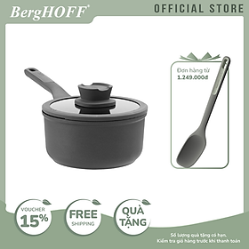 Mua Quánh Berghoff Stone+ 18cm nắp kính - Hàng chính hãng  bảo hành 24 tháng