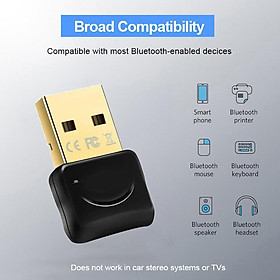 Mua USB giúp khả năng kết nối Bluetooth 5.0 Cho Pc Laptop N0M6 Chất Lượng Cao - miếng lót chuột