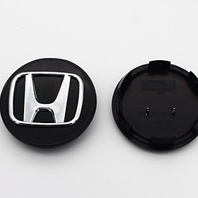 Logo chụp mâm, ốp lazang bánh xe ô tô Honda đường kính 58mm