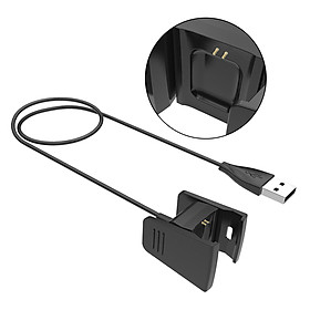 Replacement USB Charger Charging Cable for Fitbit Charge 2 with Cable Cradle Dock Adapter for Fitbit Charge 2 Smart Watch