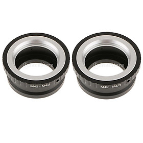 2 pieces Lens Mount Adapter for M42 to Olympus E-P Micro Four Thirds M 4/3 Camera