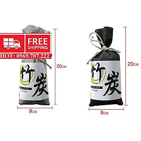 Túi than tre hoạt tính khử mùi hôi xe