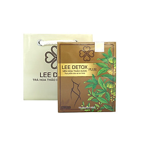 Trà Hoa Thảo Dược Hỗ Trợ Giảm Cân Lee Detox Plus 15 gói x 02 viên