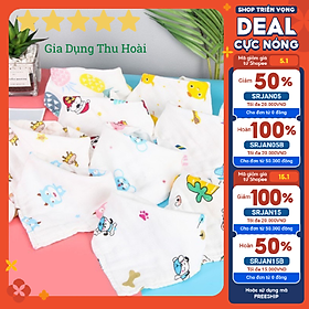 Mua Khăn cotton có cúc bấm hàng cao cấp