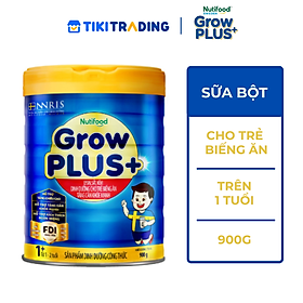 Sữa Bột Nutifood GrowPLUS+ Biếng Ăn 900g trên 1 tuổi - Tăng cân khỏe mạnh