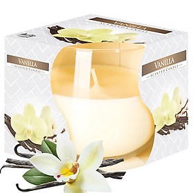 Mua Ly nến thơm tinh dầu Bispol Vanilla 100g QT024456 - hương hoa vani