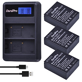 1800mAh BLH1 BLH 1 Pin BLH-1 + Bộ sạc UDC LCD cho Máy ảnh Olympus E-M1 Mark II, E-M1X, E-M1 Mark III Màu sắc: 1 Bộ sạc 3 Pin