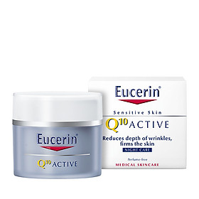 Kem Chống Lão Hóa Ban Đêm Eucerin Q10 ACTIVE Night Cream (50 ml)